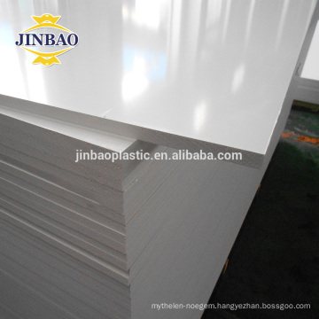 JINBAO color foam pvc board for display signage board material